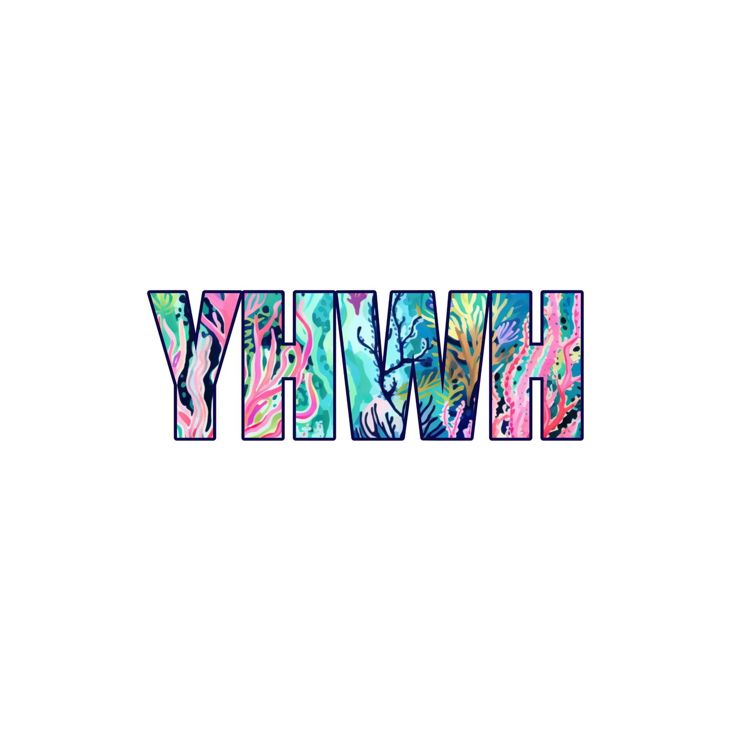 YHWH Colorful Reef