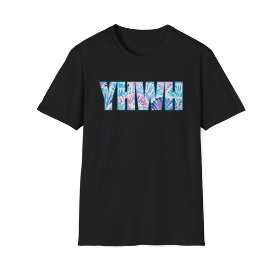 YHWH Turquoise Seashells T-shirt