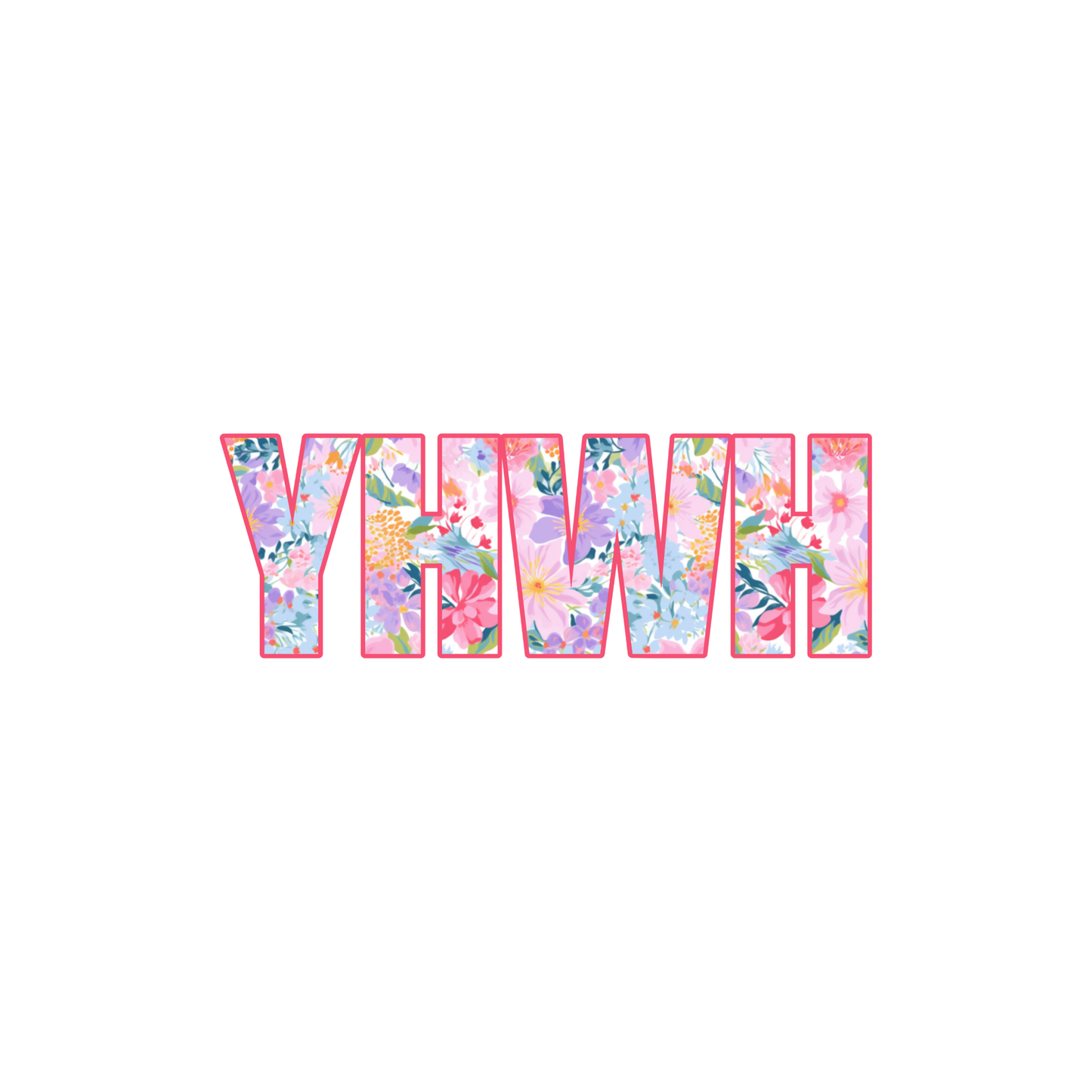 YHWH Pink Petals